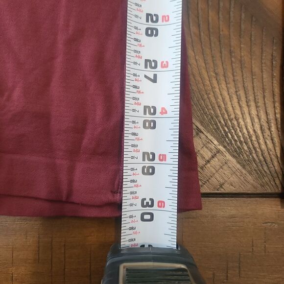 Free People Good Karma Flares Maroon XS/S - Picture 4 of 7